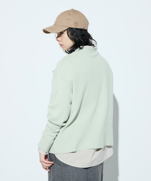 COMME CA COMFORT / コムサ・コンフォート（Lサイズ） ニット・セーター | 〔 TALLサイズ 〕 バルキッシュウール プルオーバー | 詳細24