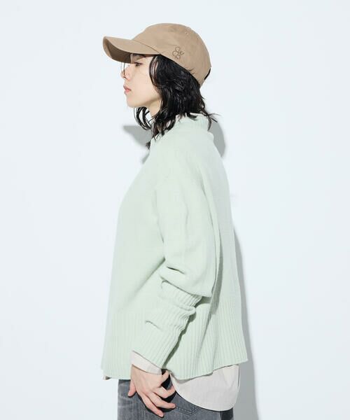 COMME CA COMFORT / コムサ・コンフォート（Lサイズ） ニット・セーター | 〔 TALLサイズ 〕 バルキッシュウール プルオーバー | 詳細25