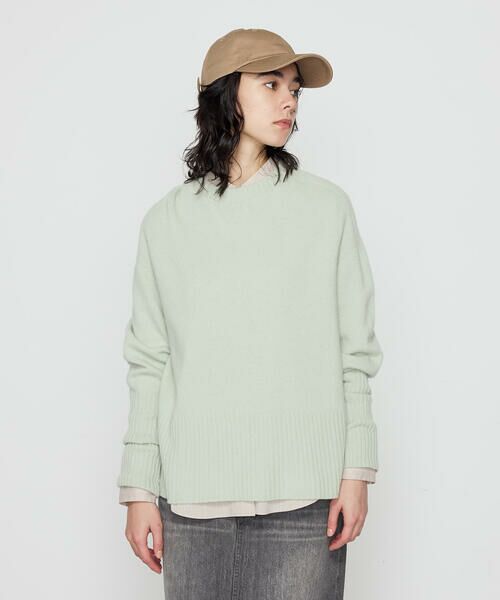 COMME CA COMFORT / コムサ・コンフォート（Lサイズ） ニット・セーター | 〔 TALLサイズ 〕 バルキッシュウール プルオーバー | 詳細29