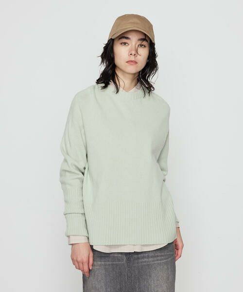 COMME CA COMFORT / コムサ・コンフォート（Lサイズ） ニット・セーター | 〔 TALLサイズ 〕 バルキッシュウール プルオーバー | 詳細30