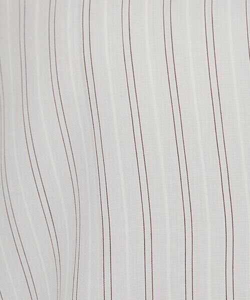COMME CA COMFORT / コムサ・コンフォート（Lサイズ） シャツ・ブラウス | 〔 TALLサイズ 〕 リヨセルストライプ ボウタイブラウス | 詳細7