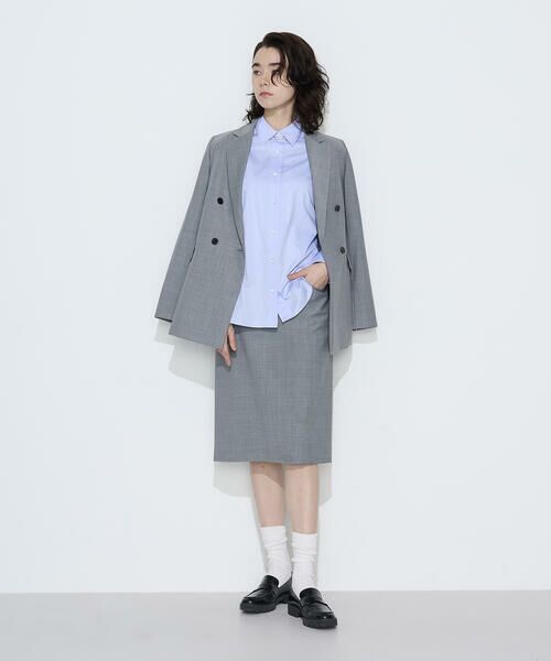 COMME CA COMFORT / コムサ・コンフォート（Lサイズ） シャツ・ブラウス | 〔 TALLサイズ 〕 コットンブロード／アイランドコットン ベーシックシャツ | 詳細10