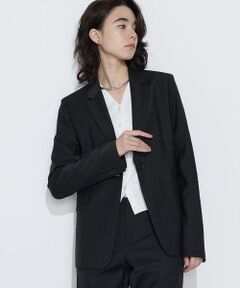 COMME CA COMFORT / コムサ・コンフォート（Lサイズ） テーラードジャケット | 〔 TALLサイズ 〕【セットアップ対応】 ストレッチトロ シングルジャケット