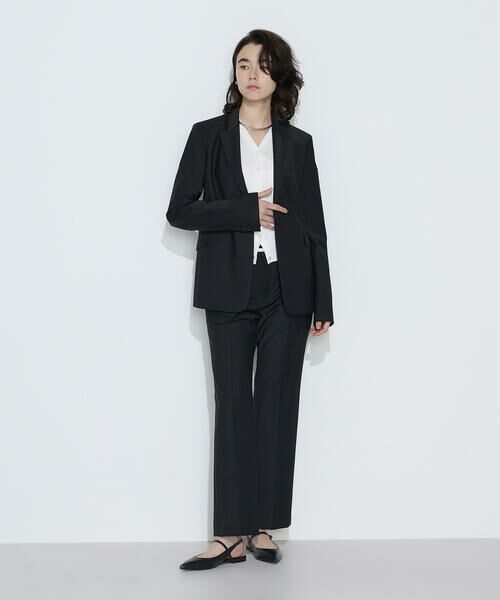 COMME CA COMFORT / コムサ・コンフォート（Lサイズ） テーラードジャケット | 〔 TALLサイズ 〕【セットアップ対応】 ストレッチトロ シングルジャケット | 詳細14