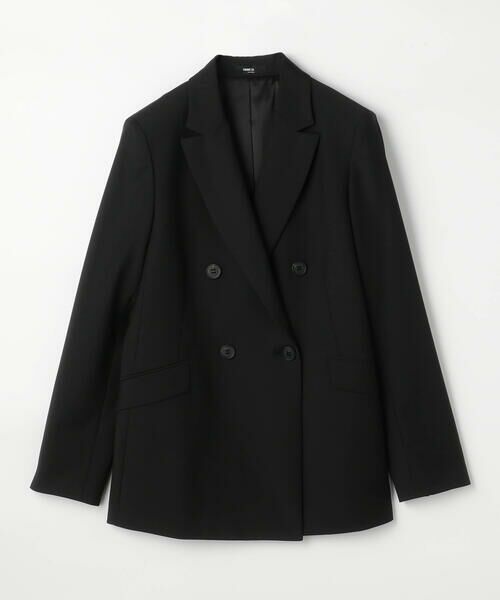 COMME CA COMFORT / コムサ・コンフォート（Lサイズ） テーラードジャケット | 〔 TALLサイズ 〕 【セットアップ対応】ストレッチトロ ダブルジャケット | 詳細18