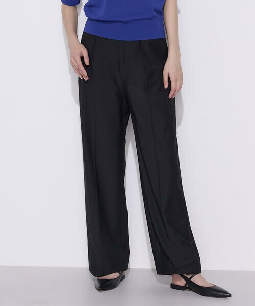 COMME CA COMFORT / コムサ・コンフォート（Lサイズ） その他パンツ | 〔 TALLサイズ 〕【セットアップ対応】 ストレッチトロ ワイドパンツ | 詳細3