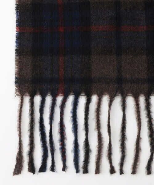 COMME CA COMFORT / コムサ・コンフォート（Lサイズ） マフラー・ショール・スヌード・ストール | 〔 TALLサイズ 〕 チェックストール | 詳細1