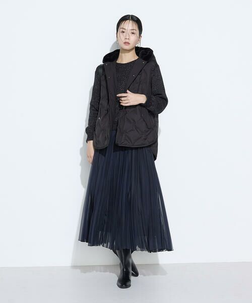 COMME CA COMFORT / コムサ・コンフォート（Lサイズ） ニット・セーター | 〔 TALLサイズ 〕 プレーティング天竺 シャイニーラメニット | 詳細23