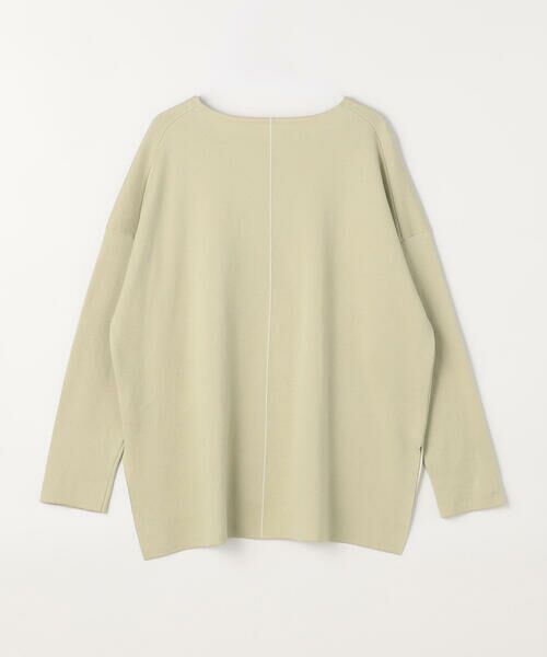 COMME CA COMFORT / コムサ・コンフォート（Lサイズ） カットソー | 〔 TALLサイズ 〕 接結編み バイカラープルオーバー | 詳細17