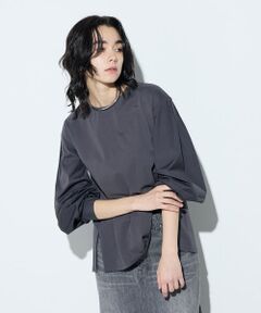 COMME CA COMFORT / コムサ・コンフォート（Lサイズ） カットソー | 〔 +サイズ 〕 80ポンチ 袖パフカットソー