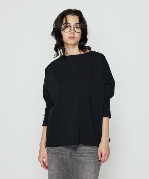 COMME CA COMFORT / コムサ・コンフォート（Lサイズ） カットソー | 〔 +サイズ 〕 80ポンチ ゆったりプルオーバー | 詳細22