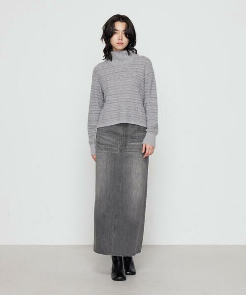 COMME CA COMFORT / コムサ・コンフォート（Lサイズ） ニット・セーター | 〔 +サイズ 〕 モヘヤブレンドヤーンセーター | 詳細17