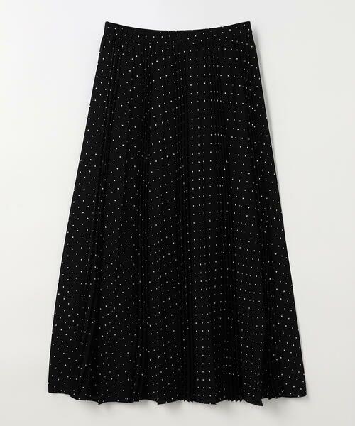 COMME CA COMFORT / コムサ・コンフォート（Lサイズ） ロング・マキシ丈スカート | 〔 TALLサイズ 〕 ドットプリント プリーツスカート | 詳細18