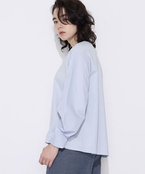 COMME CA COMFORT / コムサ・コンフォート（Lサイズ） カットソー | 〔 TALLサイズ 〕 TCポンチ 異素材プルオーバー | 詳細22