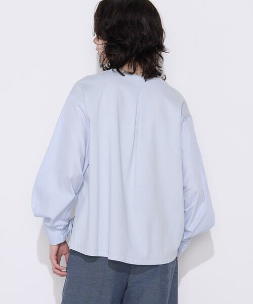 COMME CA COMFORT / コムサ・コンフォート（Lサイズ） カットソー | 〔 TALLサイズ 〕 TCポンチ 異素材プルオーバー | 詳細23