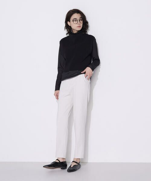 COMME CA COMFORT / コムサ・コンフォート（Lサイズ） ニット・セーター | 〔 TALLサイズ 〕 コットンポリエステルリリヤーン 前後切り替えベスト | 詳細10