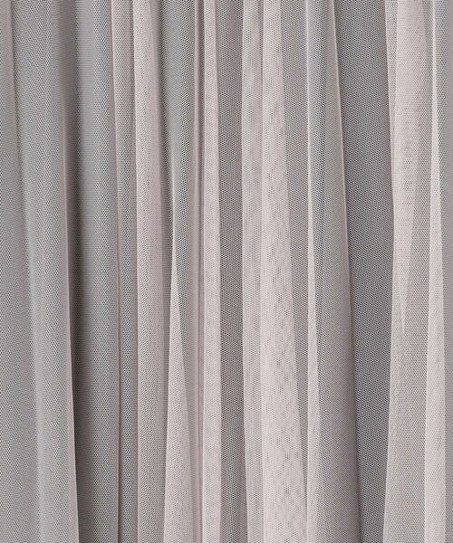 COMME CA COMFORT / コムサ・コンフォート(Lサイズ) ロング・マキシ丈スカート | 〔 TALLサイズ 〕 ソフトチュール×ウーリー分繊トリコット広巾 スカート | 詳細17