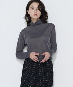 COMME CA COMFORT / コムサ・コンフォート（Lサイズ） カットソー | 〔 TALLサイズ 〕 ソフトチュール×ウーリー分繊トリコット広巾 プルオーバー