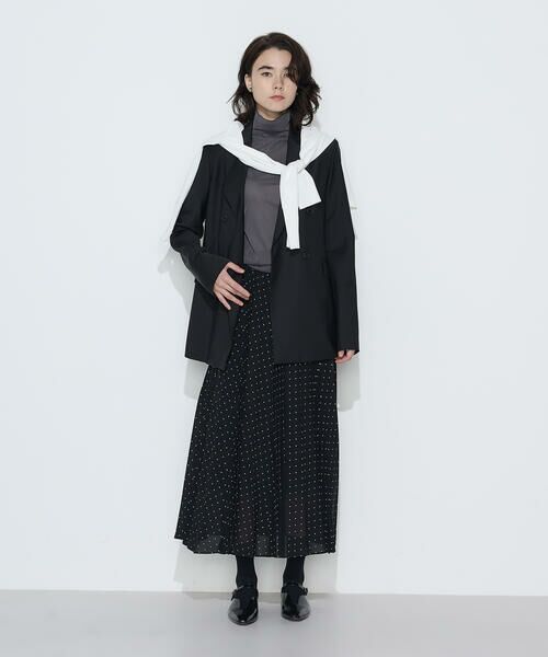 COMME CA COMFORT / コムサ・コンフォート（Lサイズ） カットソー | 〔 TALLサイズ 〕 ソフトチュール×ウーリー分繊トリコット広巾 プルオーバー | 詳細2