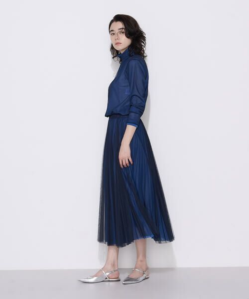 COMME CA COMFORT / コムサ・コンフォート（Lサイズ） カットソー | 〔 TALLサイズ 〕 ソフトチュール×ウーリー分繊トリコット広巾 プルオーバー | 詳細23