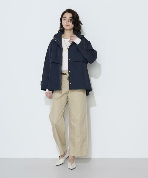 COMME CA COMFORT / コムサ・コンフォート（Lサイズ） その他アウター | 〔 TALLサイズ 〕 コットンナイロングログラン撥水加工 アノラックブルゾン | 詳細1