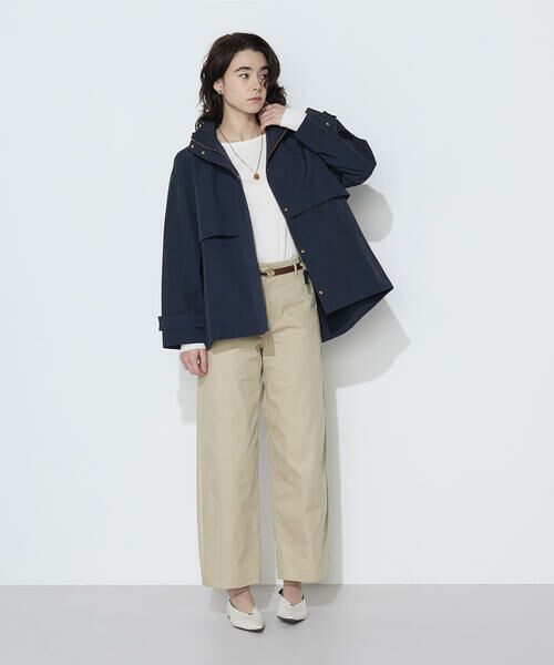 COMME CA COMFORT / コムサ・コンフォート（Lサイズ） その他アウター | 〔 TALLサイズ 〕 コットンナイロングログラン撥水加工 アノラックブルゾン | 詳細2