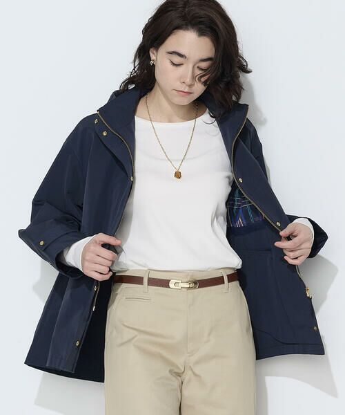 COMME CA COMFORT / コムサ・コンフォート（Lサイズ） その他アウター | 〔 TALLサイズ 〕 コットンナイロングログラン撥水加工 アノラックブルゾン | 詳細3