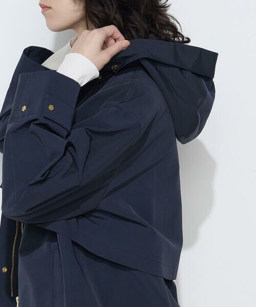 COMME CA COMFORT / コムサ・コンフォート（Lサイズ） その他アウター | 〔 TALLサイズ 〕 コットンナイロングログラン撥水加工 アノラックブルゾン | 詳細4