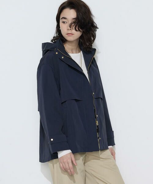 COMME CA COMFORT / コムサ・コンフォート（Lサイズ） その他アウター | 〔 TALLサイズ 〕 コットンナイロングログラン撥水加工 アノラックブルゾン | 詳細7