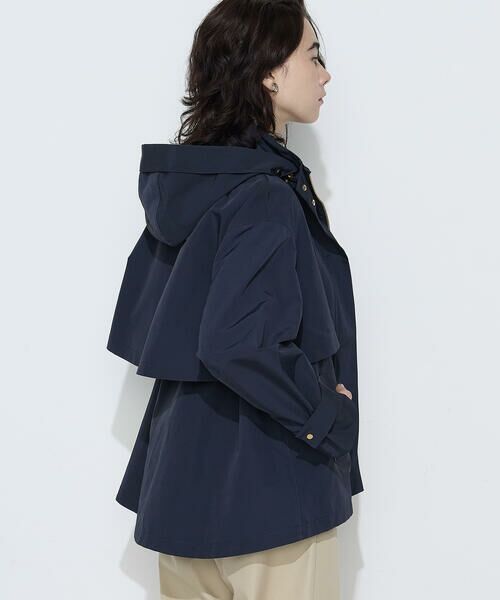 COMME CA COMFORT / コムサ・コンフォート（Lサイズ） その他アウター | 〔 TALLサイズ 〕 コットンナイロングログラン撥水加工 アノラックブルゾン | 詳細9