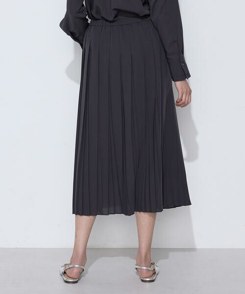 COMME CA COMFORT / コムサ・コンフォート（Lサイズ） ロング・マキシ丈スカート | 〔 TALLサイズ 〕 フィネスボイル プリーツスカート | 詳細6