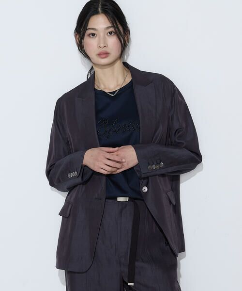 COMME CA COMFORT / コムサ・コンフォート（Lサイズ） Tシャツ | 〔 TALLサイズ 〕 コットンスムース パールTシャツ | 詳細16