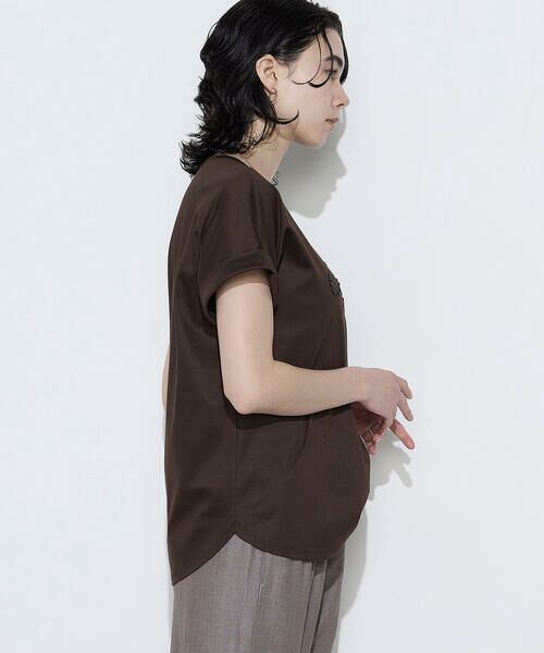 COMME CA COMFORT / コムサ・コンフォート（Lサイズ） Tシャツ | 〔 TALLサイズ 〕 コットンスムース パールTシャツ | 詳細25