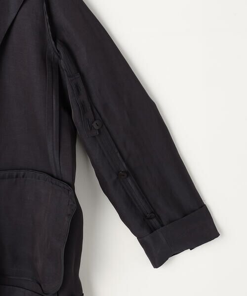 COMME CA COMFORT / コムサ・コンフォート（Lサイズ） テーラードジャケット | 〔 TALLサイズ 〕 キュプラリネン ピークドラペルジャケット | 詳細15