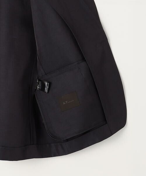 COMME CA COMFORT / コムサ・コンフォート（Lサイズ） テーラードジャケット | 〔 TALLサイズ 〕 キュプラリネン ピークドラペルジャケット | 詳細19