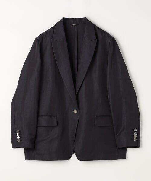 COMME CA COMFORT / コムサ・コンフォート（Lサイズ） テーラードジャケット | 〔 TALLサイズ 〕 キュプラリネン ピークドラペルジャケット | 詳細7