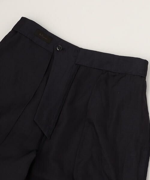 COMME CA COMFORT / コムサ・コンフォート（Lサイズ） その他パンツ | 〔 TALLサイズ 〕 キュプラリネン/トリアセリネンサテン バレルシルエットパンツ | 詳細16