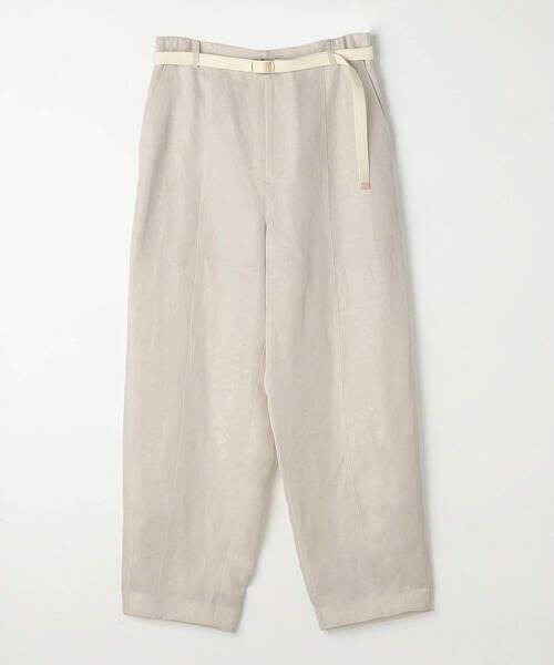 COMME CA COMFORT / コムサ・コンフォート（Lサイズ） その他パンツ | 〔 TALLサイズ 〕 キュプラリネン/トリアセリネンサテン バレルシルエットパンツ | 詳細22