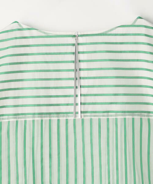 COMME CA COMFORT / コムサ・コンフォート（Lサイズ） シャツ・ブラウス | 〔 TALLサイズ 〕 キュプラリネン コットンシルクストライププルオーバー | 詳細10