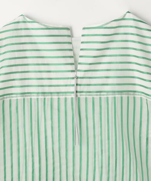 COMME CA COMFORT / コムサ・コンフォート（Lサイズ） シャツ・ブラウス | 〔 TALLサイズ 〕 キュプラリネン コットンシルクストライププルオーバー | 詳細11