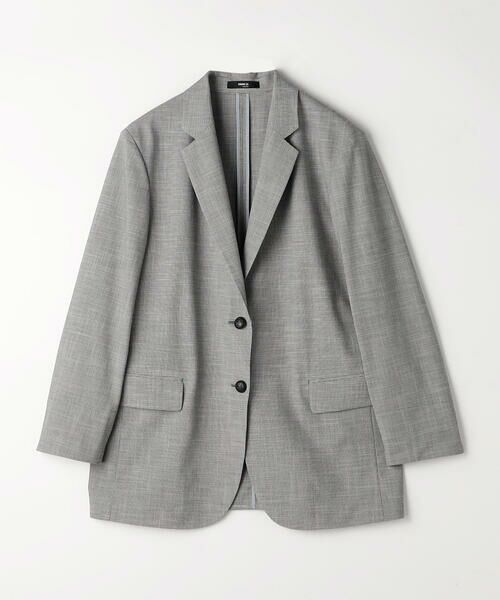 COMME CA COMFORT / コムサ・コンフォート（Lサイズ） テーラードジャケット | 〔 TALLサイズ 〕 ストレッチミニ千鳥 ジャケット | 詳細9