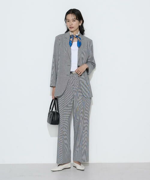 COMME CA COMFORT / コムサ・コンフォート（Lサイズ） その他パンツ | 〔 TALLサイズ 〕 ストレッチミニ千鳥 パンツ | 詳細3