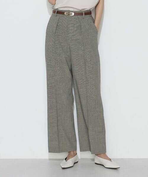 COMME CA COMFORT / コムサ・コンフォート（Lサイズ） その他パンツ | 〔 TALLサイズ 〕 ストレッチミニ千鳥 パンツ | 詳細12