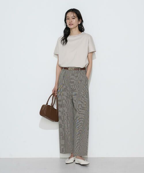 COMME CA COMFORT / コムサ・コンフォート（Lサイズ） その他パンツ | 〔 TALLサイズ 〕 ストレッチミニ千鳥 パンツ | 詳細7