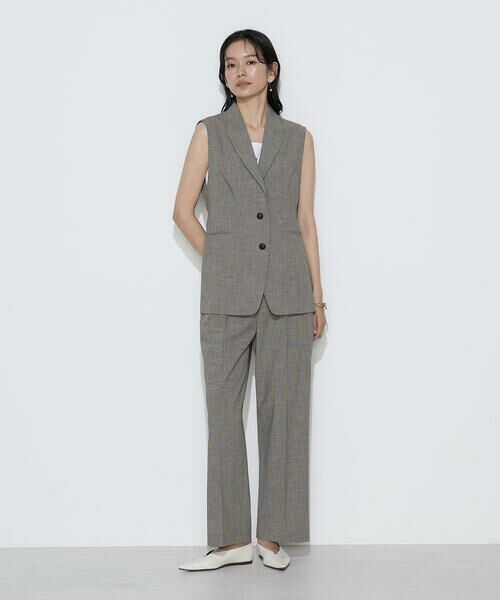 COMME CA COMFORT / コムサ・コンフォート（Lサイズ） その他パンツ | 〔 TALLサイズ 〕 ストレッチミニ千鳥 パンツ | 詳細11