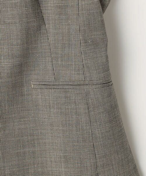 COMME CA COMFORT / コムサ・コンフォート（Lサイズ） ベスト | 〔 TALLサイズ 〕 ストレッチミニ千鳥 ジレ | 詳細22