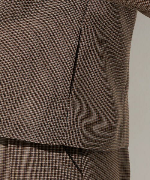 COMME CA COMFORT / コムサ・コンフォート（Lサイズ） テーラードジャケット | 〔 TALLサイズ 〕 【セットアップ対応】シアーチェックジャケット | 詳細20