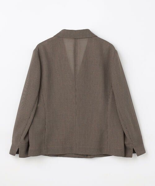 COMME CA COMFORT / コムサ・コンフォート（Lサイズ） テーラードジャケット | 〔 TALLサイズ 〕 【セットアップ対応】シアーチェックジャケット | 詳細25