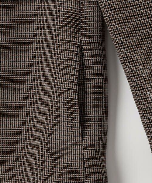 COMME CA COMFORT / コムサ・コンフォート（Lサイズ） テーラードジャケット | 〔 TALLサイズ 〕 【セットアップ対応】シアーチェックジャケット | 詳細28