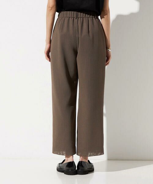 COMME CA COMFORT / コムサ・コンフォート（Lサイズ） その他パンツ | 〔 TALLサイズ 〕 【セットアップ対応】シアーチェックタックパンツ | 詳細16